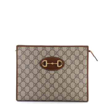 Gucci Horsebit 1955 Pouch GG Canvas