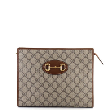 Gucci Horsebit 1955 Pouch GG Canvas