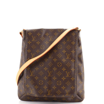 Louis Vuitton Musette Salsa Handbag Monogram Canvas GM