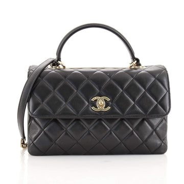 Chanel Trendy CC Top Handle Bag Quilted Lambskin Medium