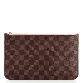 Louis Vuitton Neverfull Pochette Monogram Canvas Large