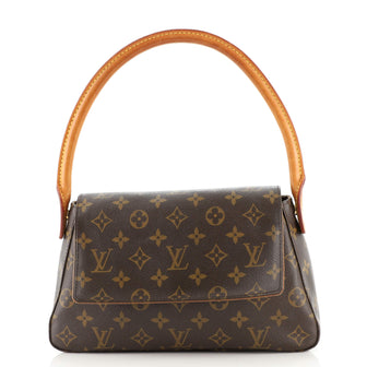 Louis Vuitton Looping Handbag Monogram Canvas Mini