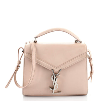 Saint Laurent Cassandra Top Handle Bag Leather Mini