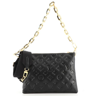 Louis Vuitton Coussin Bag Monogram Embossed Lambskin PM