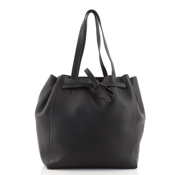 Celine Phantom Tie Cabas Tote Leather Small