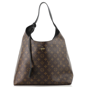 Louis Vuitton Flower Hobo Monogram Canvas