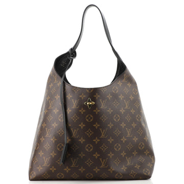 Louis Vuitton Flower Hobo Monogram Canvas