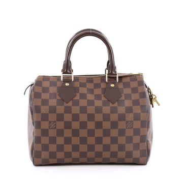 Louis Vuitton Speedy Handbag Damier 25 Brown
