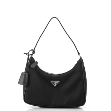 Prada Re-Edition 2005 Hobo Tessuto with Saffiano Leather Mini