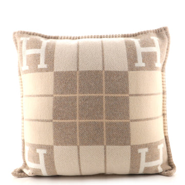 Hermes Avalon III Pillow Wool and Cashmere Small
