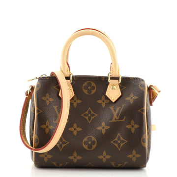 Louis Vuitton Speedy Bandouliere Bag Monogram Canvas Nano