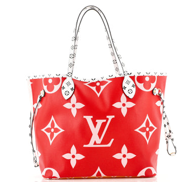 Louis Vuitton Neverfull NM Tote Limited Edition Colored Monogram Giant MM