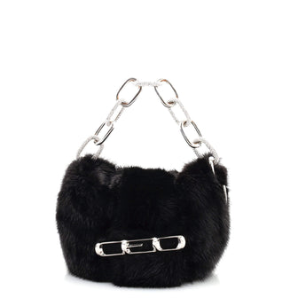 Alexander Wang CEO Handbag Fur Micro Mini