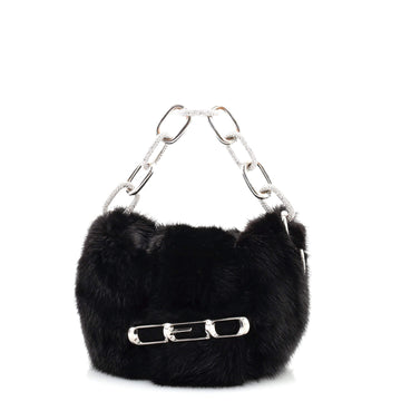 Alexander Wang CEO Handbag Fur Micro Mini
