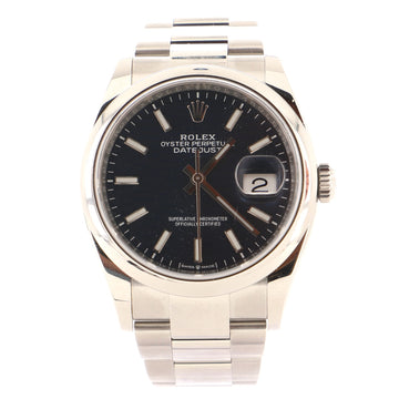 Rolex Oyster Perpetual Datejust Automatic Watch Stainless Steel 36