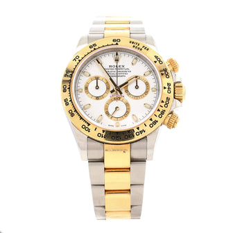 Oyster Perpetual Cosmograph Daytona Automatic Watch Stainless Steel and Yellow Gold 40