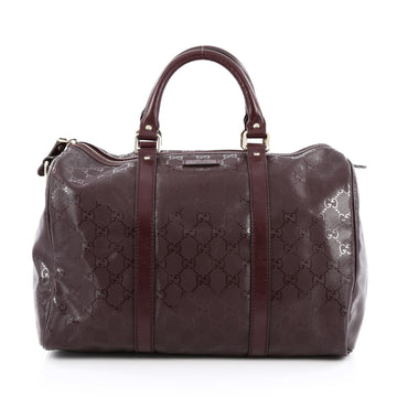 Gucci Joy Boston Bag GG Imprime Medium purple