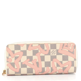 Louis Vuitton Clemence Wallet Limited Edition Damier Tahitienne