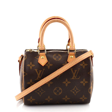 Louis Vuitton Speedy Bandouliere Bag Monogram Canvas Nano