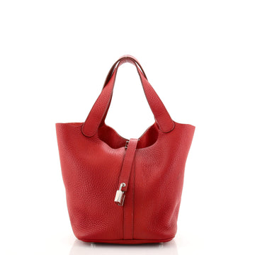 Hermes Picotin Lock Bag Clemence MM