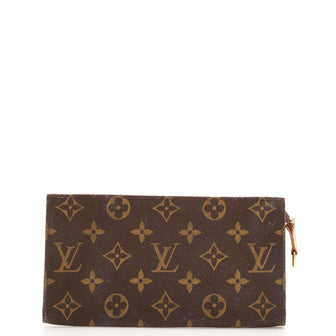 Louis Vuitton Vintage Bucket Zip Pouch Monogram Canvas
