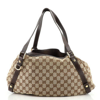 Gucci Abbey Shoulder Bag GG Canvas Medium