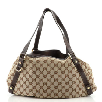 Gucci Abbey Shoulder Bag GG Canvas Medium