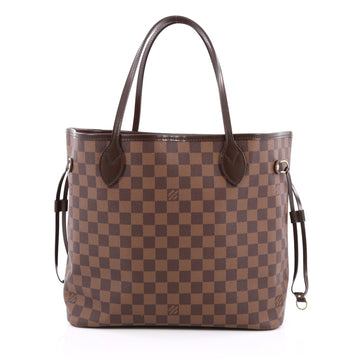 Louis Vuitton Neverfull Tote Damier MM Brown