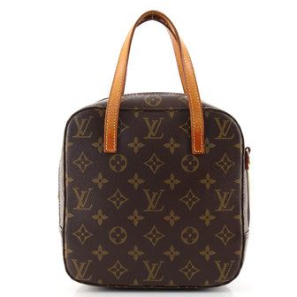 Louis Vuitton Spontini Handbag Monogram Canvas