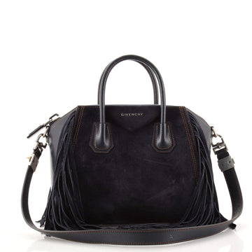 Givenchy Antigona Bag Fringe Suede and Leather Small