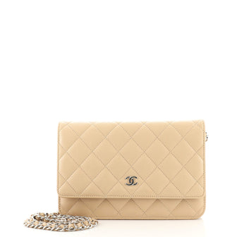 Chanel Wallet on Chain Quilted Caviar