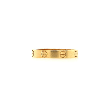 Cartier Love Wedding Band Ring 18K Yellow Gold
