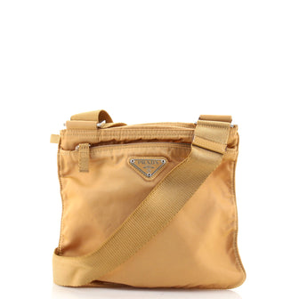 Prada Front Pocket Messenger Bag Tessuto Small