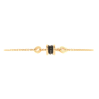 Bvlgari B.Zero1 Soft Bracelet 18K Rose Gold with Ceramic