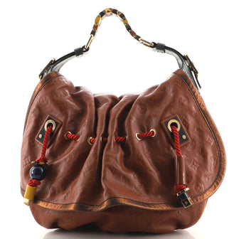 Louis Vuitton Kalahari Handbag Limited Edition Monogram Epices GM