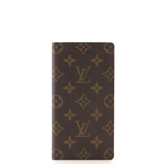 Louis Vuitton Checkbook Cover Monogram Canvas