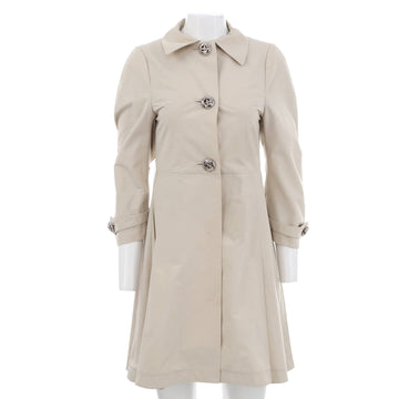 Prada Women's Trench Coat Cotton Blend