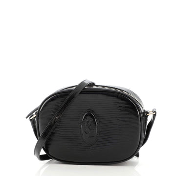 Saint Laurent Le 61 Camera Bag Lizard Embossed Patent