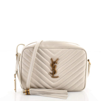 Saint Laurent Lou Camera Bag Matelasse Chevron Leather Small