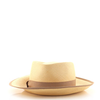 Hermes Panama Hat Straw
