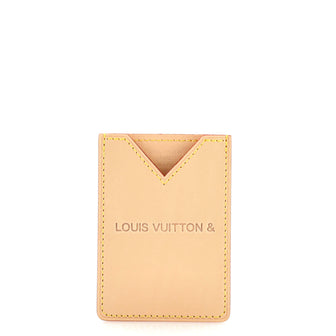 Louis Vuitton Vivienne Card Holder Vachetta Leather