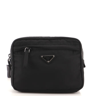 Prada Montagna Belt Bag Tessuto Small