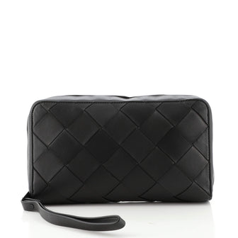 Bottega Veneta Phone Pouch Intrecciato Leather Meidum