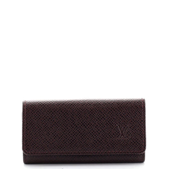 Louis Vuitton 4 Key Holder Taiga Leather
