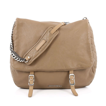 Becka Biker Messenger Bag Leather Large