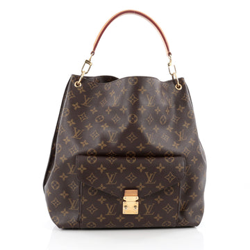 Louis Vuitton Metis Hobo Monogram Canvas Brown