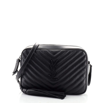 Saint Laurent Lou Camera Bag Matelasse Chevron Leather Small