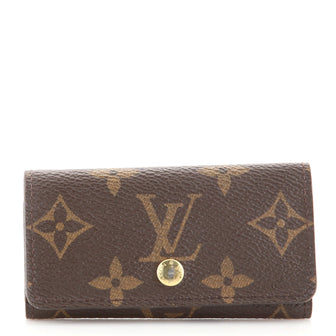 Louis Vuitton 4 Key Holder Monogram Canvas
