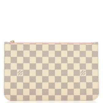 Louis Vuitton Neverfull Pochette Damier Large