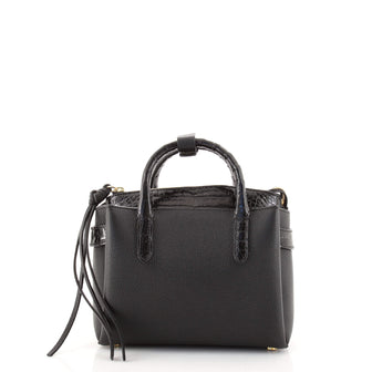 Nancy Gonzalez Cristie Tote Leather with Crocodile Small